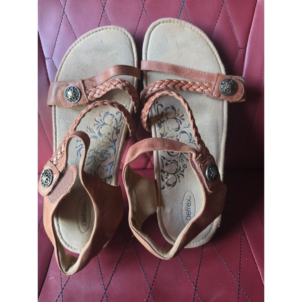 Aetrex Julian women's size 10 sandals